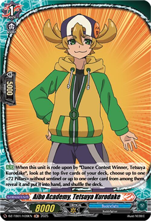 Aibo Academy, Tetsuya Kurodake (H), DZ-TB01: Future Card Buddyfight DZ-TB01/H39EN