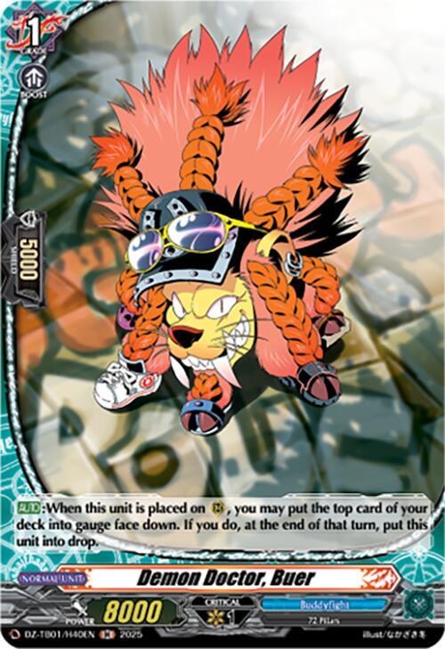 Demon Doctor, Buer (H), DZ-TB01: Future Card Buddyfight DZ-TB01/H40EN