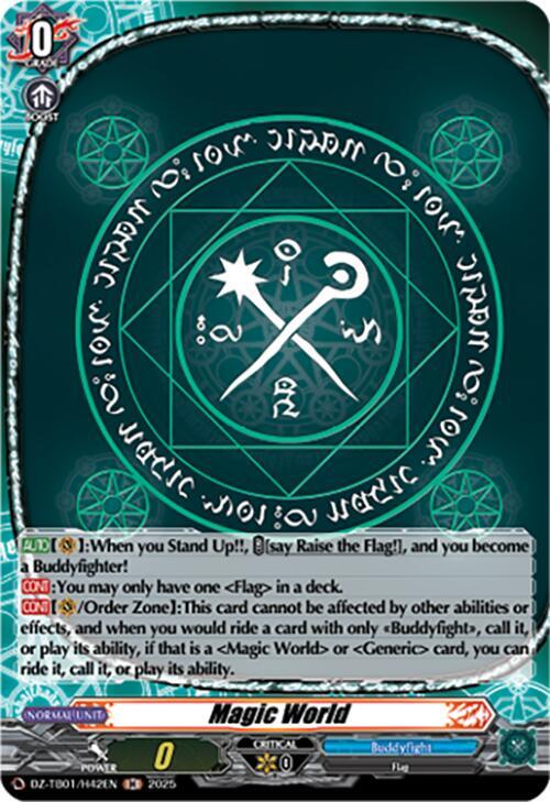 Magic World (H), DZ-TB01: Future Card Buddyfight DZ-TB01/H42EN