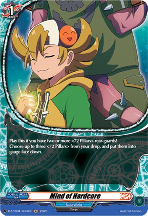 Mind of Hardcore (H), DZ-TB01: Future Card Buddyfight DZ-TB01/H44EN
