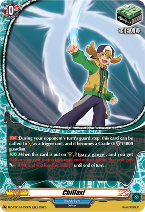 Chillax! (H), DZ-TB01: Future Card Buddyfight DZ-TB01/H50EN