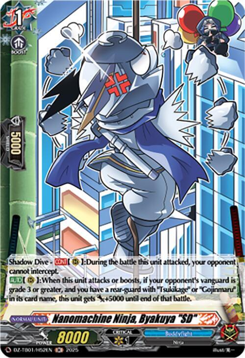 Nanomachine Ninja, Byakuya "SD" (H), DZ-TB01: Future Card Buddyfight DZ-TB01/H52EN