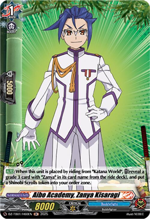 Aibo Academy, Zanya Kisaragi (H), DZ-TB01: Future Card Buddyfight DZ-TB01/H60EN