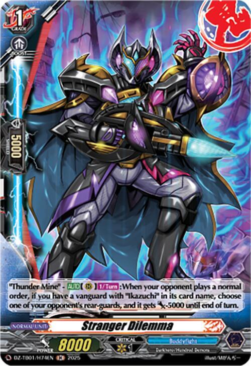 Stranger Dilemma (H), DZ-TB01: Future Card Buddyfight DZ-TB01/H74EN