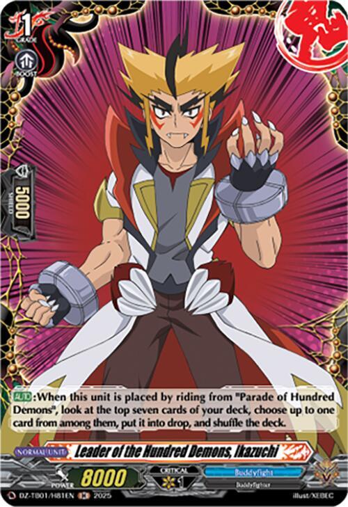 Leader of the Hundred Demons, Ikazuchi (H), DZ-TB01: Future Card Buddyfight DZ-TB01/H81EN