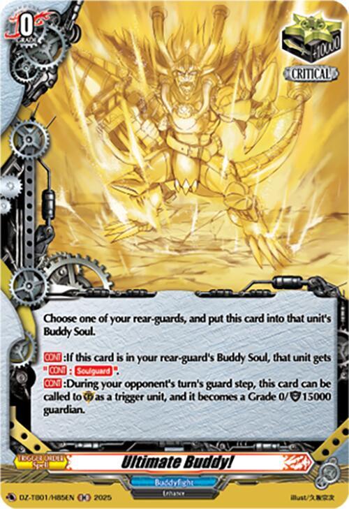 Ultimate Buddy! (H), DZ-TB01: Future Card Buddyfight DZ-TB01/H85EN