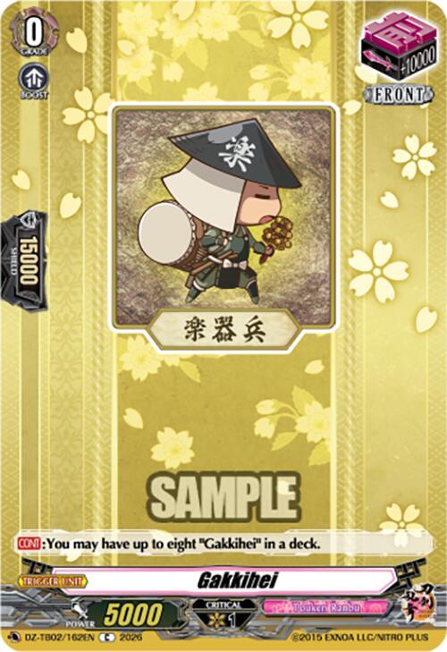 Gakkihei, DZ-TB02: Touken Ranbu Online DZ-TB02/162EN