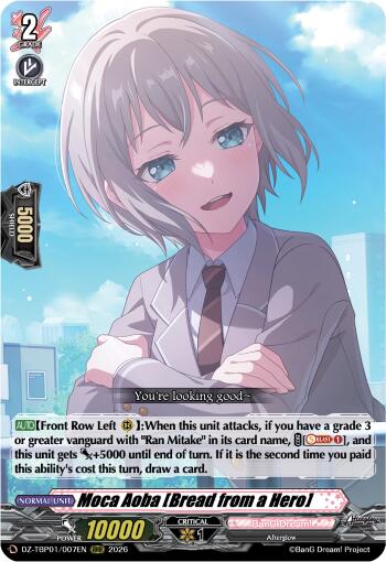 Moca Aoba [Bread from a Hero], DZ-TBP01: BanG Dream! Girls Band Party! DZ-TBP01/007EN