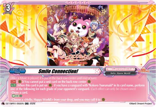 Smile Connection!, DZ-TBP01: BanG Dream! Girls Band Party! DZ-TBP01/055EN