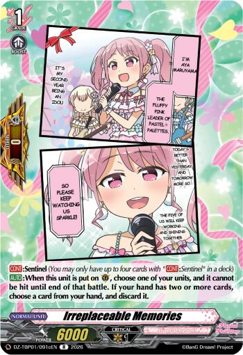 Irreplaceable Memories (C), DZ-TBP01: BanG Dream! Girls Band Party! DZ-TBP01/091cEN