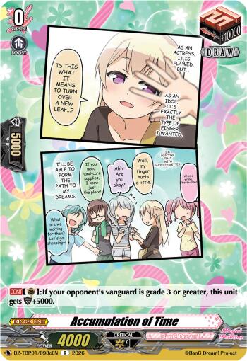 Accumulation of Time (C), DZ-TBP01: BanG Dream! Girls Band Party! DZ-TBP01/093cEN