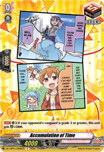 Accumulation of Time (E), DZ-TBP01: BanG Dream! Girls Band Party! DZ-TBP01/093eEN