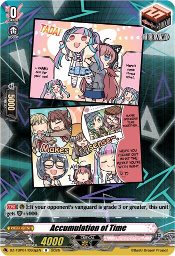 Accumulation of Time (G), DZ-TBP01: BanG Dream! Girls Band Party! DZ-TBP01/093gEN