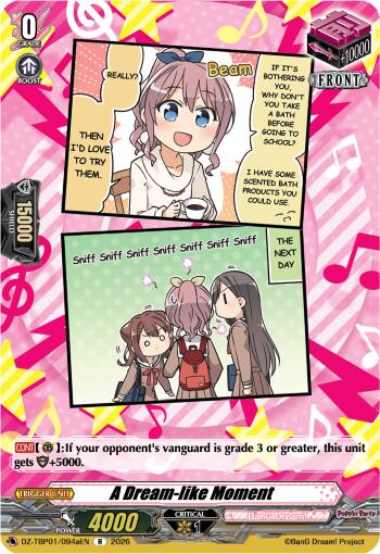 A Dream-like Moment (A), DZ-TBP01: BanG Dream! Girls Band Party! DZ-TBP01/094aEN