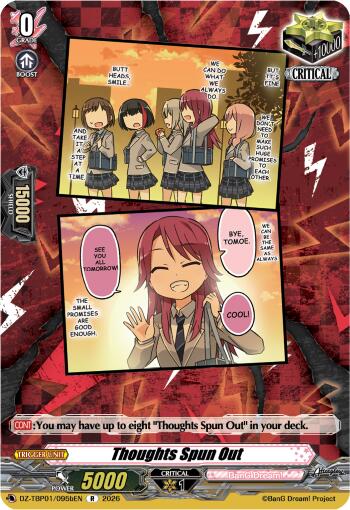Thoughts Spun Out (B), DZ-TBP01: BanG Dream! Girls Band Party! DZ-TBP01/095bEN