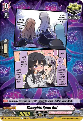 Thoughts Spun Out (D), DZ-TBP01: BanG Dream! Girls Band Party! DZ-TBP01/095dEN