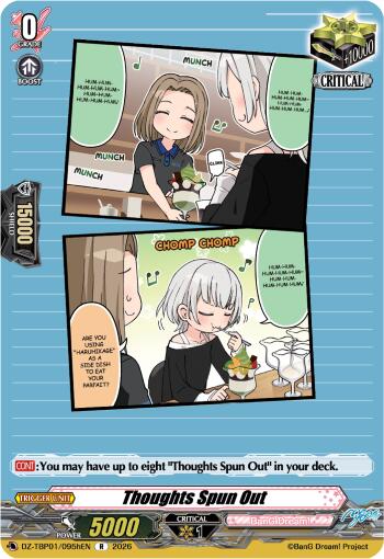 Thoughts Spun Out (H), DZ-TBP01: BanG Dream! Girls Band Party! DZ-TBP01/095hEN
