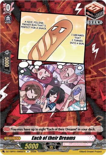 Each of their Dreams (B), DZ-TBP01: BanG Dream! Girls Band Party! DZ-TBP01/096bEN