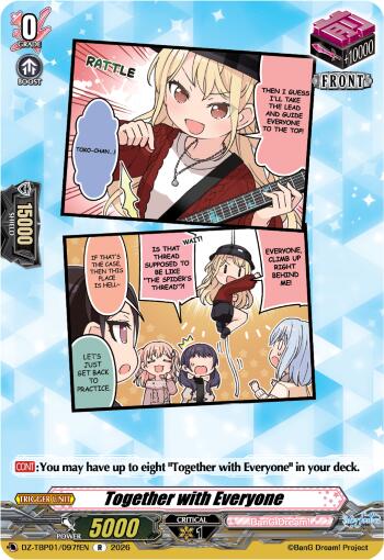 Together with Everyone (F), DZ-TBP01: BanG Dream! Girls Band Party! DZ-TBP01/097fEN