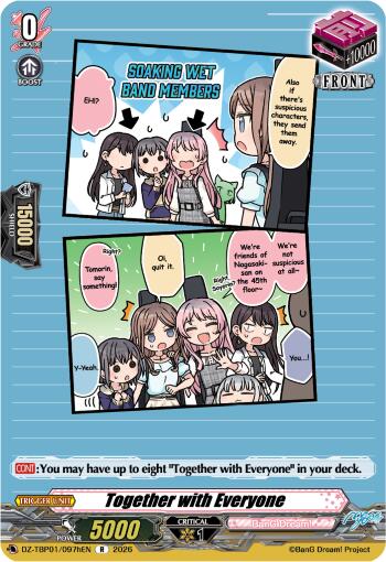 Together with Everyone (H), DZ-TBP01: BanG Dream! Girls Band Party! DZ-TBP01/097hEN