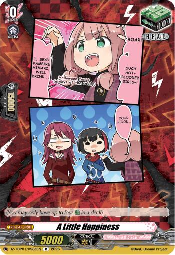 A Little Happiness (B), DZ-TBP01: BanG Dream! Girls Band Party! DZ-TBP01/098bEN