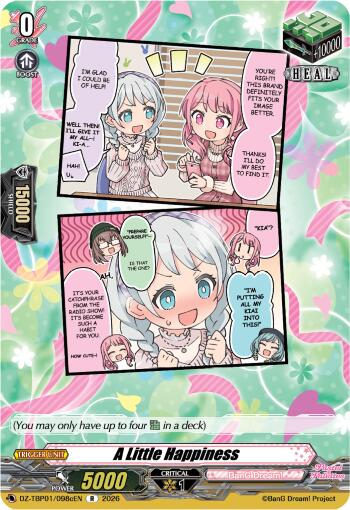 A Little Happiness (C), DZ-TBP01: BanG Dream! Girls Band Party! DZ-TBP01/098cEN