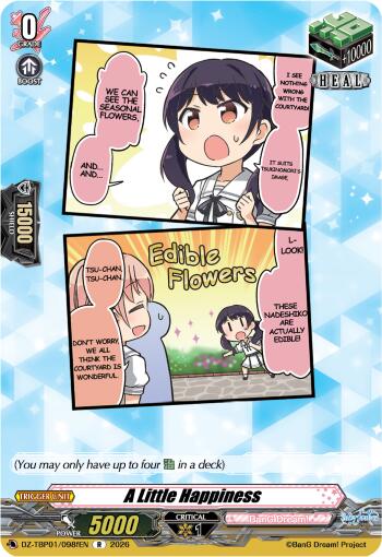 A Little Happiness (F), DZ-TBP01: BanG Dream! Girls Band Party! DZ-TBP01/098fEN