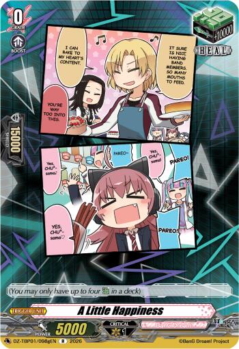 A Little Happiness (G), DZ-TBP01: BanG Dream! Girls Band Party! DZ-TBP01/098gEN