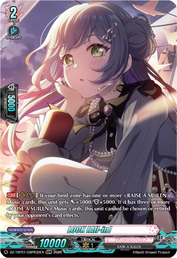 LOCK [All-in] (GBPR), DZ-TBP01: BanG Dream! Girls Band Party! DZ-TBP01/GBPR32EN