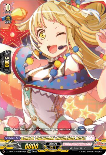 Kokoro Tsurumaki [Invincible Hero] (GBPR), DZ-TBP01: BanG Dream! Girls Band Party! DZ-TBP01/GBPR57EN