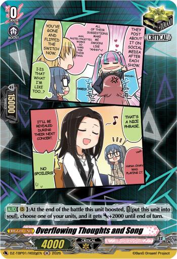 Overflowing Thoughts and Song (G) (H), DZ-TBP01: BanG Dream! Girls Band Party! DZ-TBP01/H02gEN