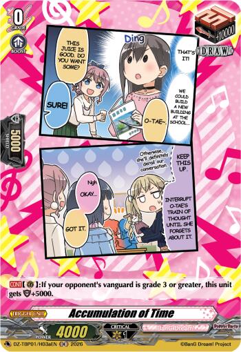 Accumulation of Time (A) (H), DZ-TBP01: BanG Dream! Girls Band Party! DZ-TBP01/H03aEN