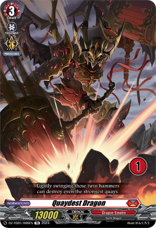 Quaydest Dragon (1), DZ-TD01: Start Up Trial Deck "Dragon Empire" DZ-TD01/006EN