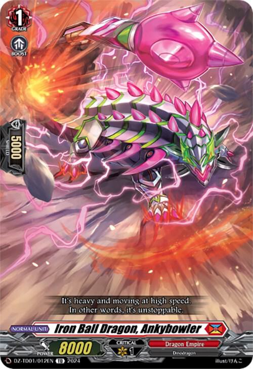 Iron Ball Dragon, Ankybowler, DZ-TD01: Start Up Trial Deck "Dragon Empire" DZ-TD01/012EN