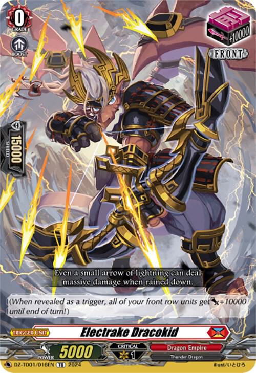 Electrake Dracokid, DZ-TD01: Start Up Trial Deck "Dragon Empire" DZ-TD01/016EN