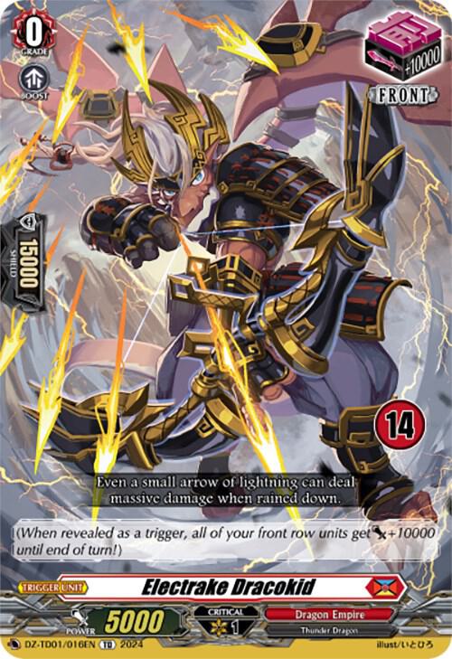 Electrake Dracokid (14), DZ-TD01: Start Up Trial Deck "Dragon Empire" DZ-TD01/016EN