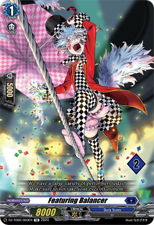 Featuring Balancer (2), DZ-TD02: Start Up Trial Deck "Dark States" DZ-TD02/003EN