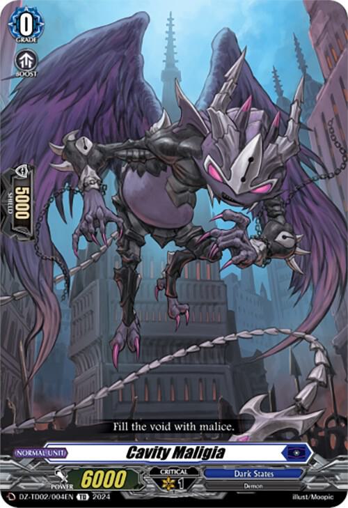Cavity Maligia, DZ-TD02: Start Up Trial Deck "Dark States" DZ-TD02/004EN