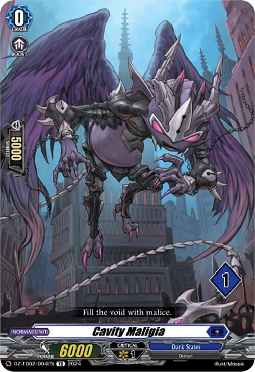 Cavity Maligia (1), DZ-TD02: Start Up Trial Deck "Dark States" DZ-TD02/004EN