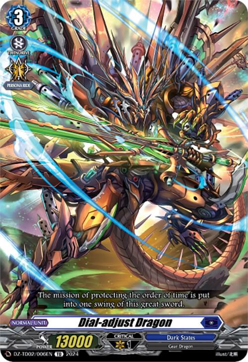 Dial-adjust Dragon, DZ-TD02: Start Up Trial Deck "Dark States" DZ-TD02/006EN