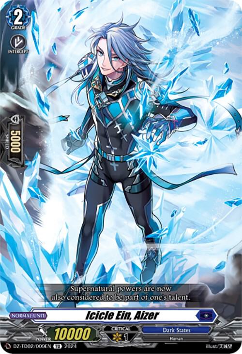 Icicle Ein, Aizer, DZ-TD02: Start Up Trial Deck "Dark States" DZ-TD02/009EN