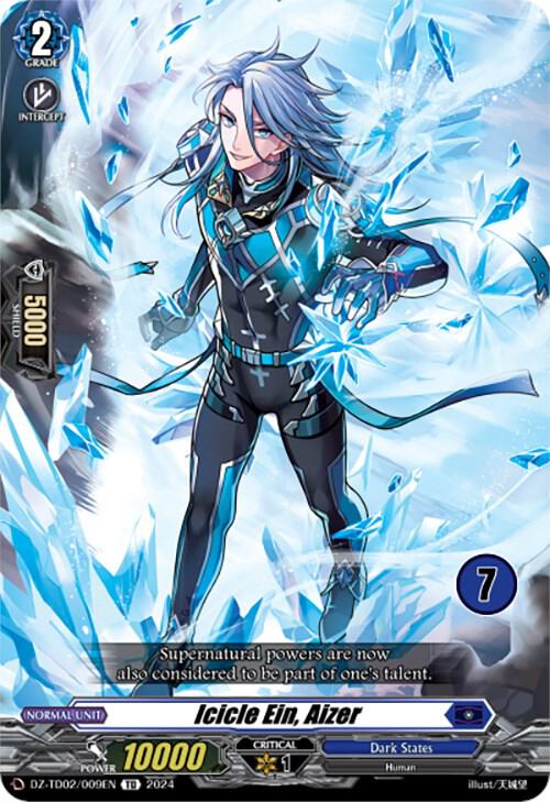 Icicle Ein, Aizer (7), DZ-TD02: Start Up Trial Deck "Dark States" DZ-TD02/009EN