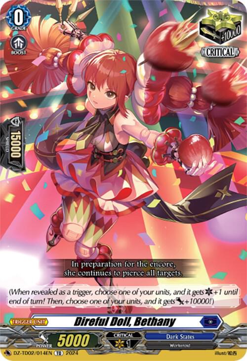Direful Doll, Bethany, DZ-TD02: Start Up Trial Deck "Dark States" DZ-TD02/014EN