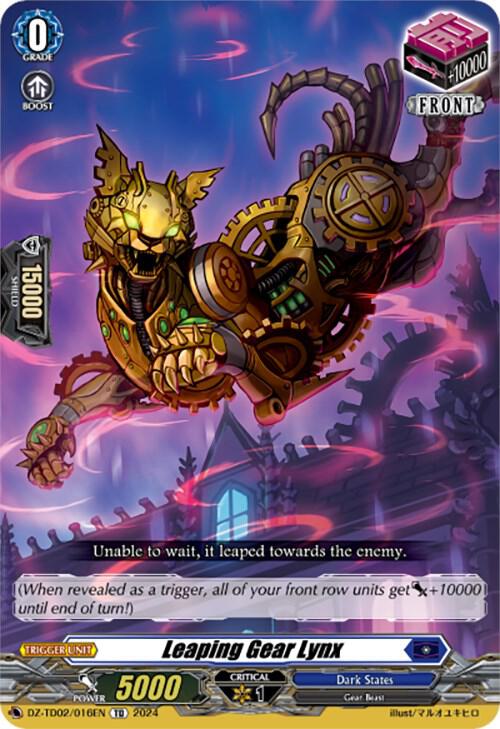 Leaping Gear Lynx, DZ-TD02: Start Up Trial Deck "Dark States" DZ-TD02/016EN