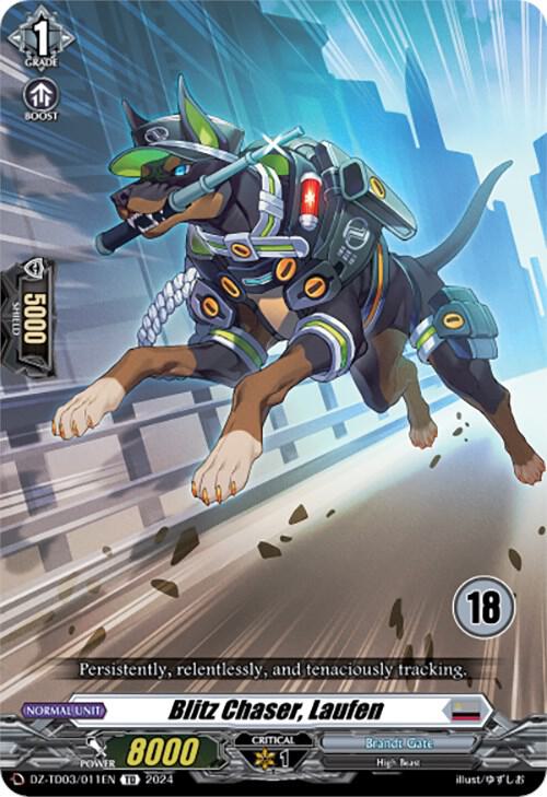 Blitz Chaser, Laufen (18), DZ-TD03: Start Up Trial Deck "Brandt Gate" DZ-TD03/011EN