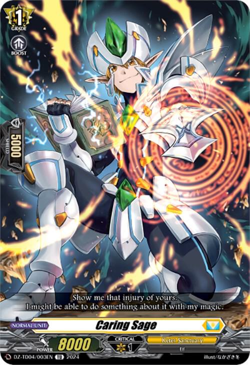 Caring Sage, DZ-TD04: Start Up Trial Deck "Keter Sanctuary" DZ-TD04/003EN