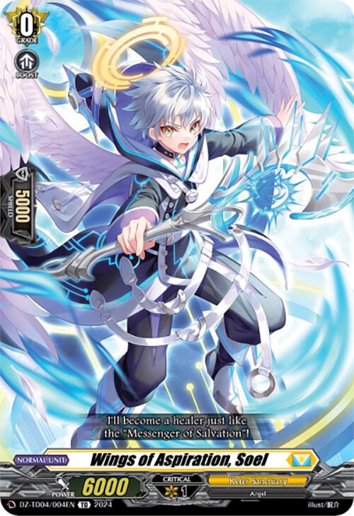 Wings of Aspiration, Soel, DZ-TD04: Start Up Trial Deck "Keter Sanctuary" DZ-TD04/004EN