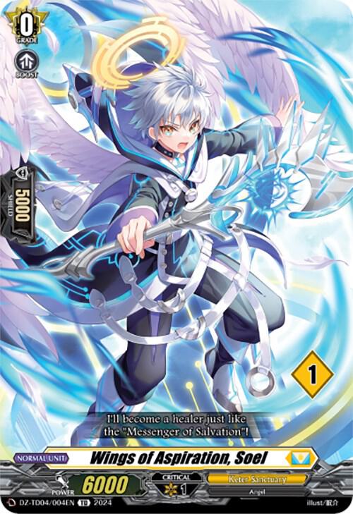 Wings of Aspiration, Soel (1), DZ-TD04: Start Up Trial Deck "Keter Sanctuary" DZ-TD04/004EN