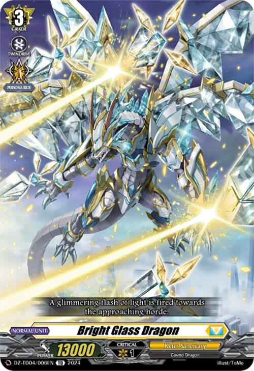 Bright Glass Dragon, DZ-TD04: Start Up Trial Deck "Keter Sanctuary" DZ-TD04/006EN