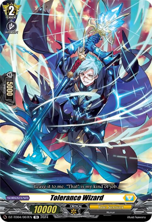 Tolerance Wizard, DZ-TD04: Start Up Trial Deck "Keter Sanctuary" DZ-TD04/007EN